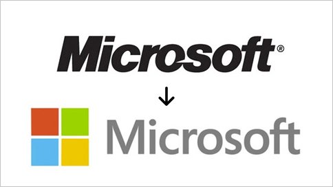 Not sure about the brand agencies, but here's a look at the new Microsoft logo