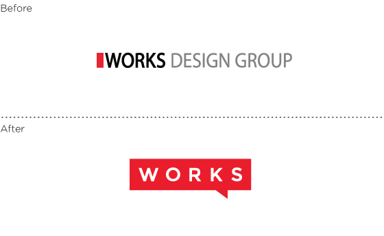 New Look for Works Design, a branding and package design company