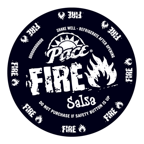 Pace Fire Salsa Food Package Design